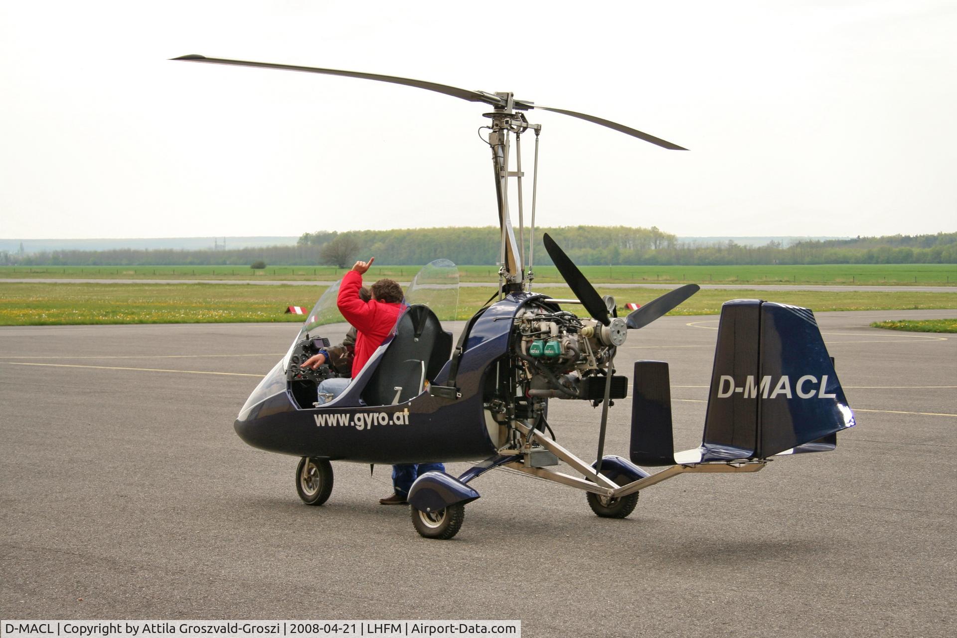 D-MACL, 2006 AutoGyro MT 03 C/N D06G32, LHFM - Meidl Airport, Fertöszentmiklós, Hungary