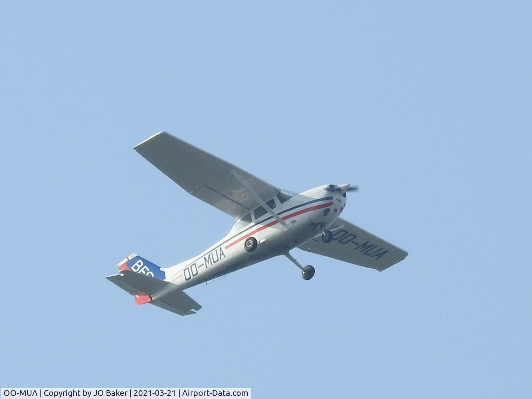 OO-MUA, 1979 Reims F172N II Skyhawk C/N 1801, cour-sur-heure