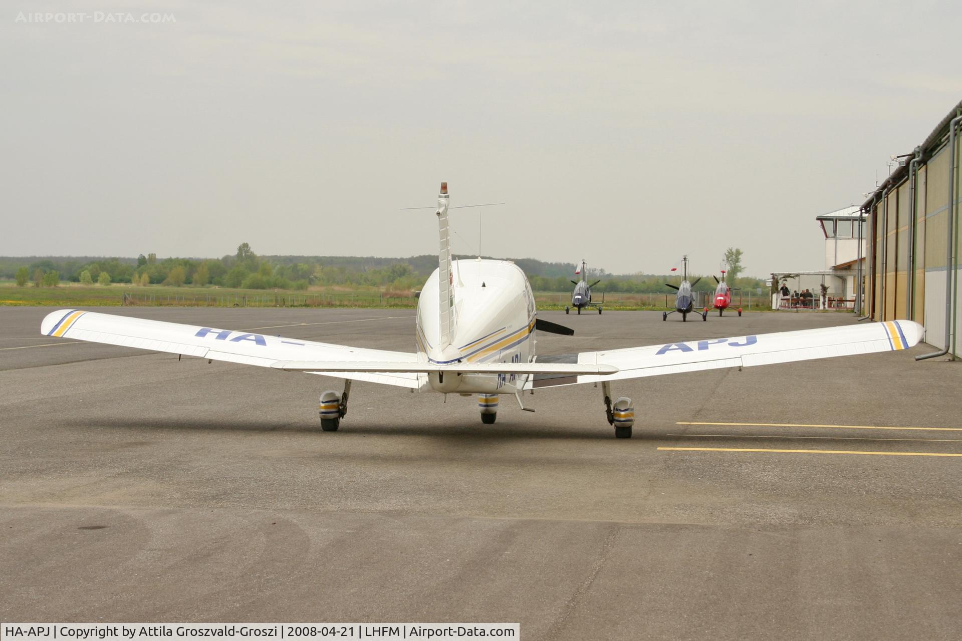 HA-APJ, 1973 Piper PA-28-140 Cherokee Cruiser F C/N 28-7325128, LHFM - Meidl Airport, Fertöszentmiklós, Hungary
