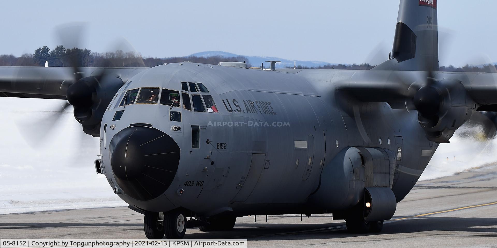 05-8152, 2005 Lockheed Martin C-130J-30 Super Hercules C/N 382-5566, REACH204