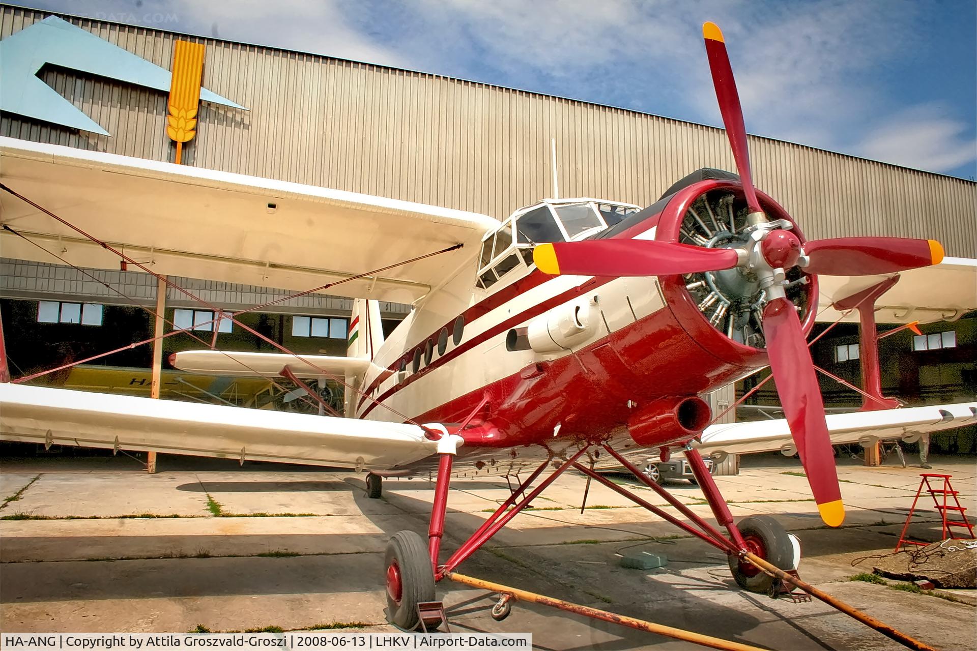 HA-ANG, 1972 Antonov An-2P C/N 1G132-53, LHKV - Kaposújlak Airport, Hungary
