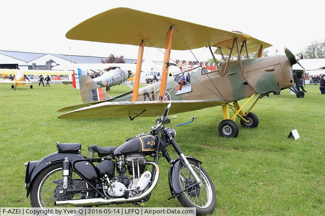 F-AZEI, 1941 De Havilland DH-82A Tiger Moth II C/N 84882, De Havilland DH-82A Tiger Moth II, Static display, La Ferté-Alais Airfield (LFFQ) Air Show 2016