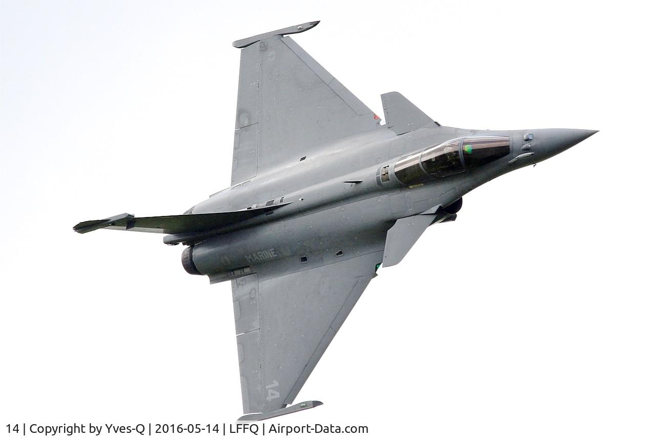14, Dassault Rafale M C/N 14, Dassault Rafale M, On display, La Ferté-Alais airfield (LFFQ) Air show 2016