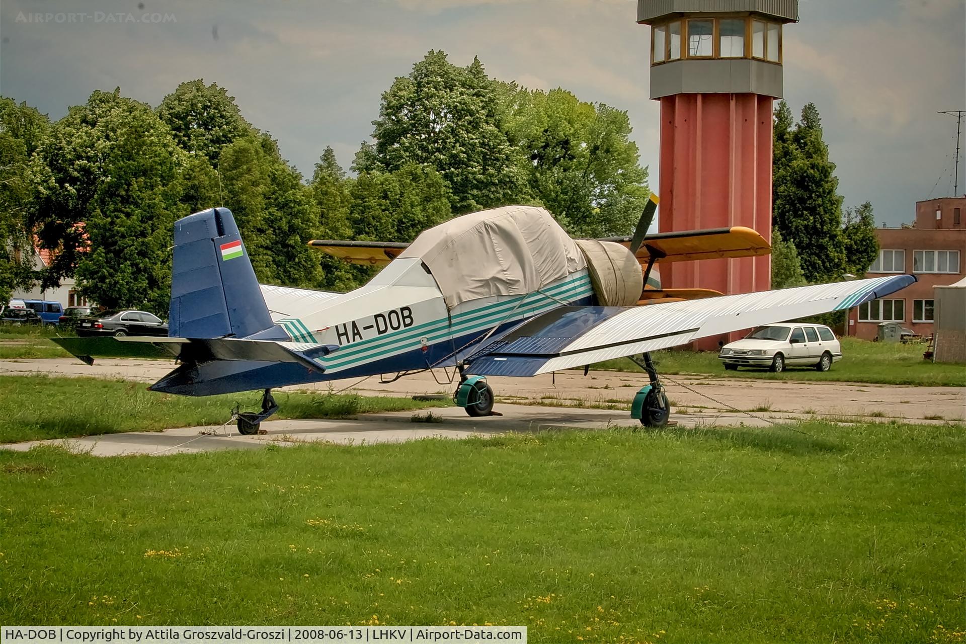 HA-DOB, 1972 Let Z-37A-2 Cmelak Parka C/N 16-02, LHKV - Kaposújlak Airport, Hungary