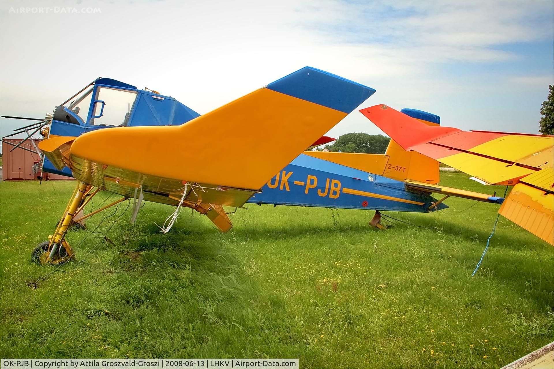 OK-PJB, 1985 Zlin Z-37T Agro Turbo C/N 003, LHKV - Kaposújlak Airport, Hungary