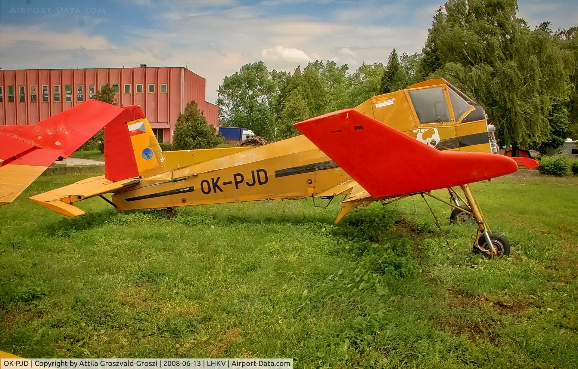 OK-PJD, 1985 Zlin Z-37T Agro Turbo C/N 006, LHKV - Kaposújlak Airport, Hungary