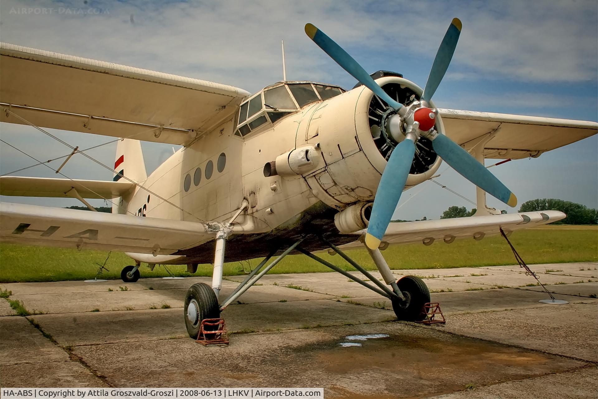 HA-ABS, PZL-Mielec An-2T C/N 1G76-15, LHKV - Kaposújlak Airport, Hungary