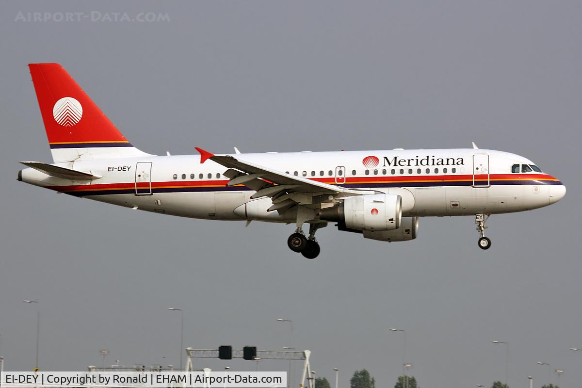 EI-DEY, 1999 Airbus A319-112 C/N 1102, at spl