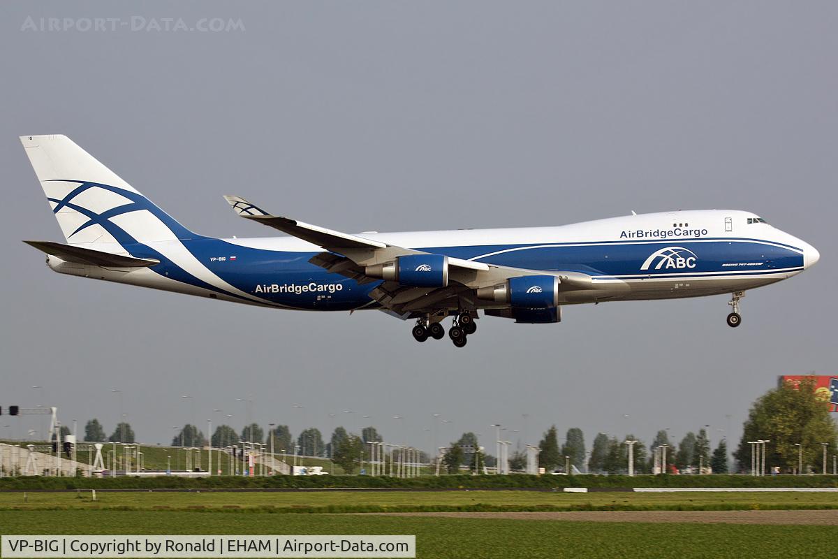 VP-BIG, 2007 Boeing 747-46N/FER/SCD C/N 35420, at spl