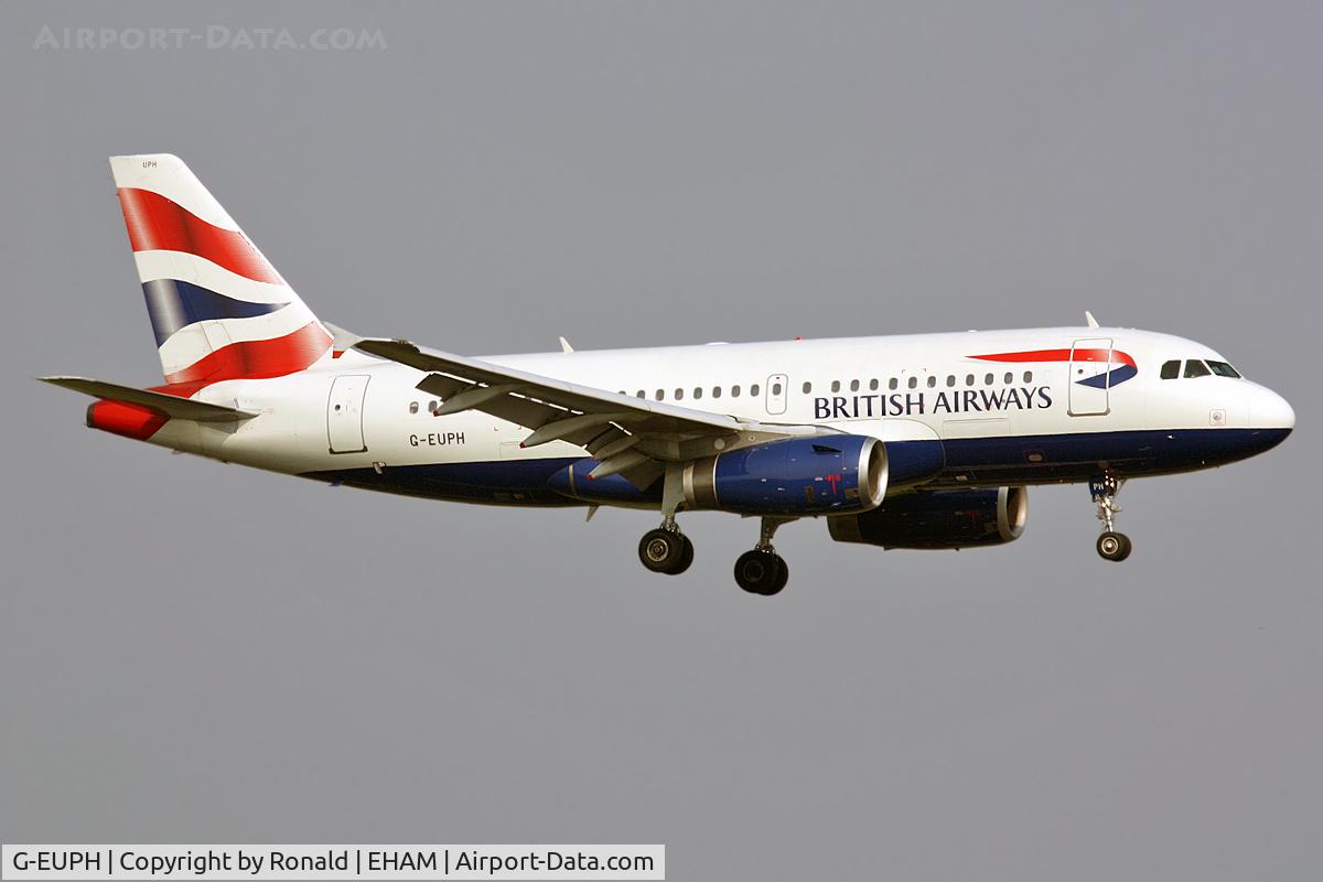G-EUPH, 2000 Airbus A319-131 C/N 1225, at spl