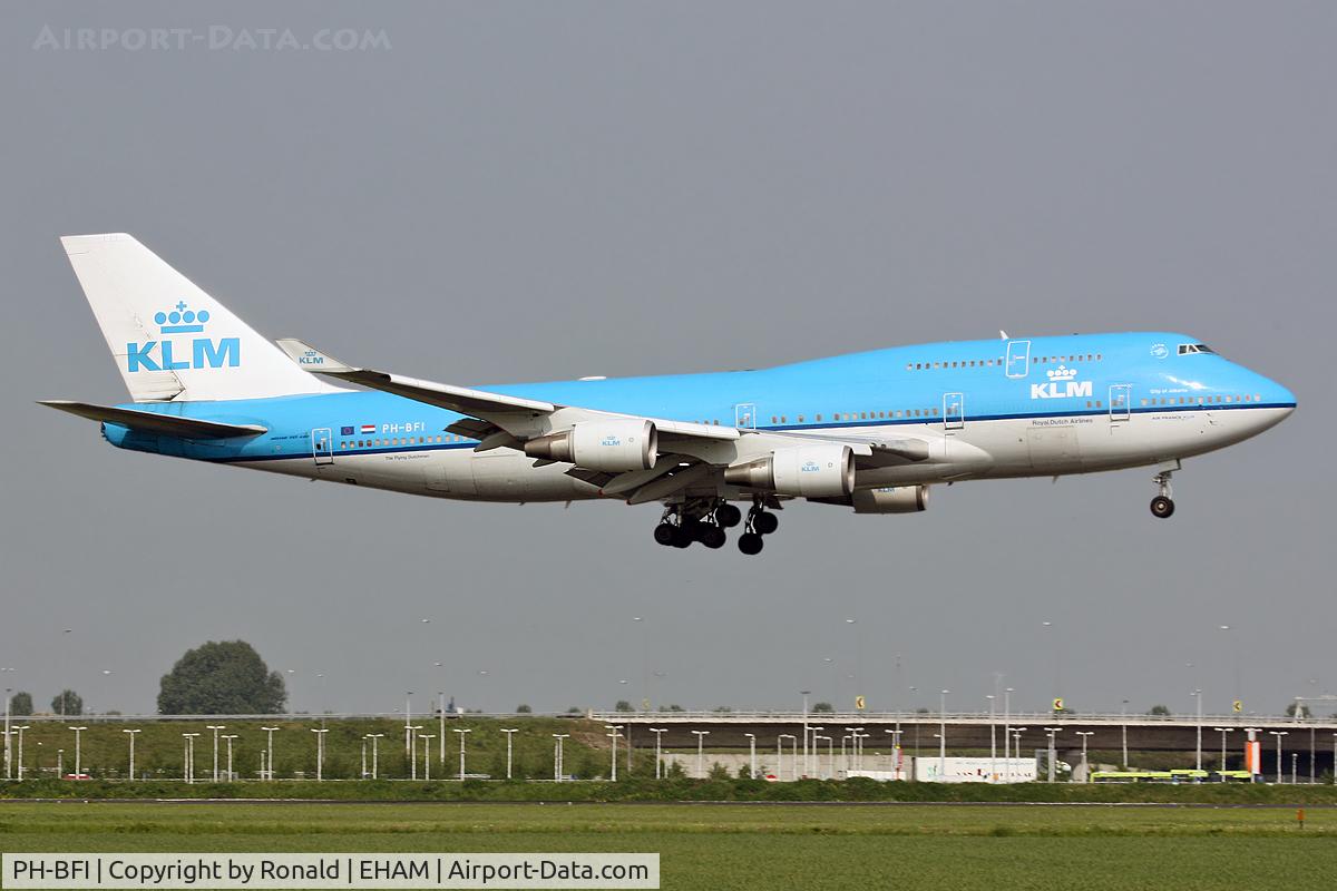 PH-BFI, 1991 Boeing 747-406BC C/N 25086, at spl