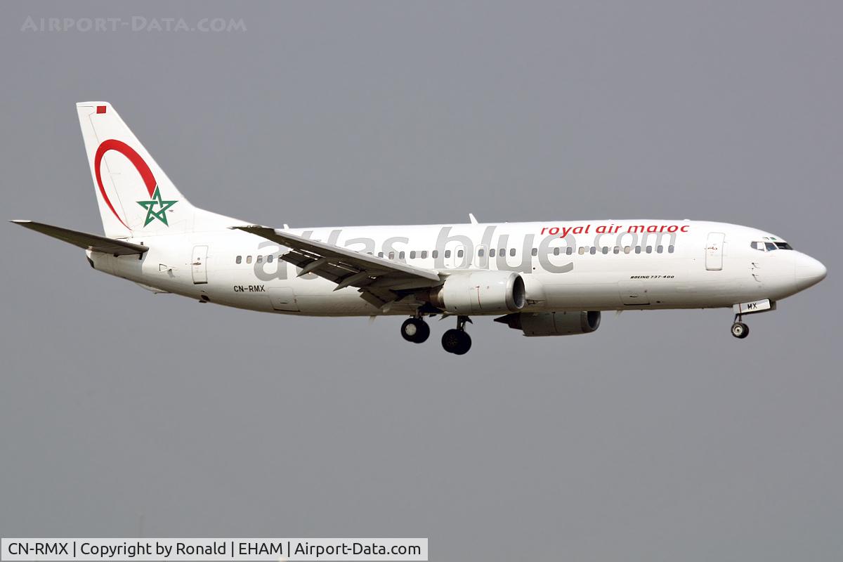 CN-RMX, 1992 Boeing 737-4B6 C/N 26526, at spl