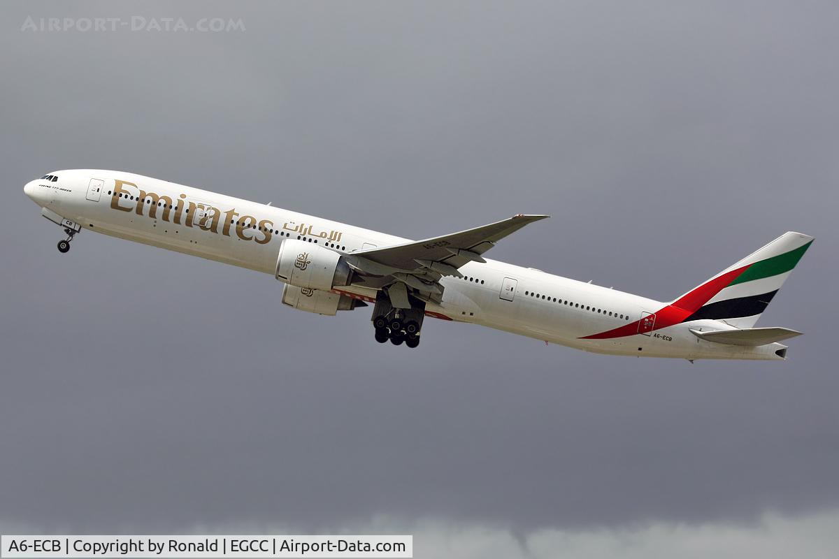 A6-ECB, 2007 Boeing 777-31H/ER C/N 32714, at man