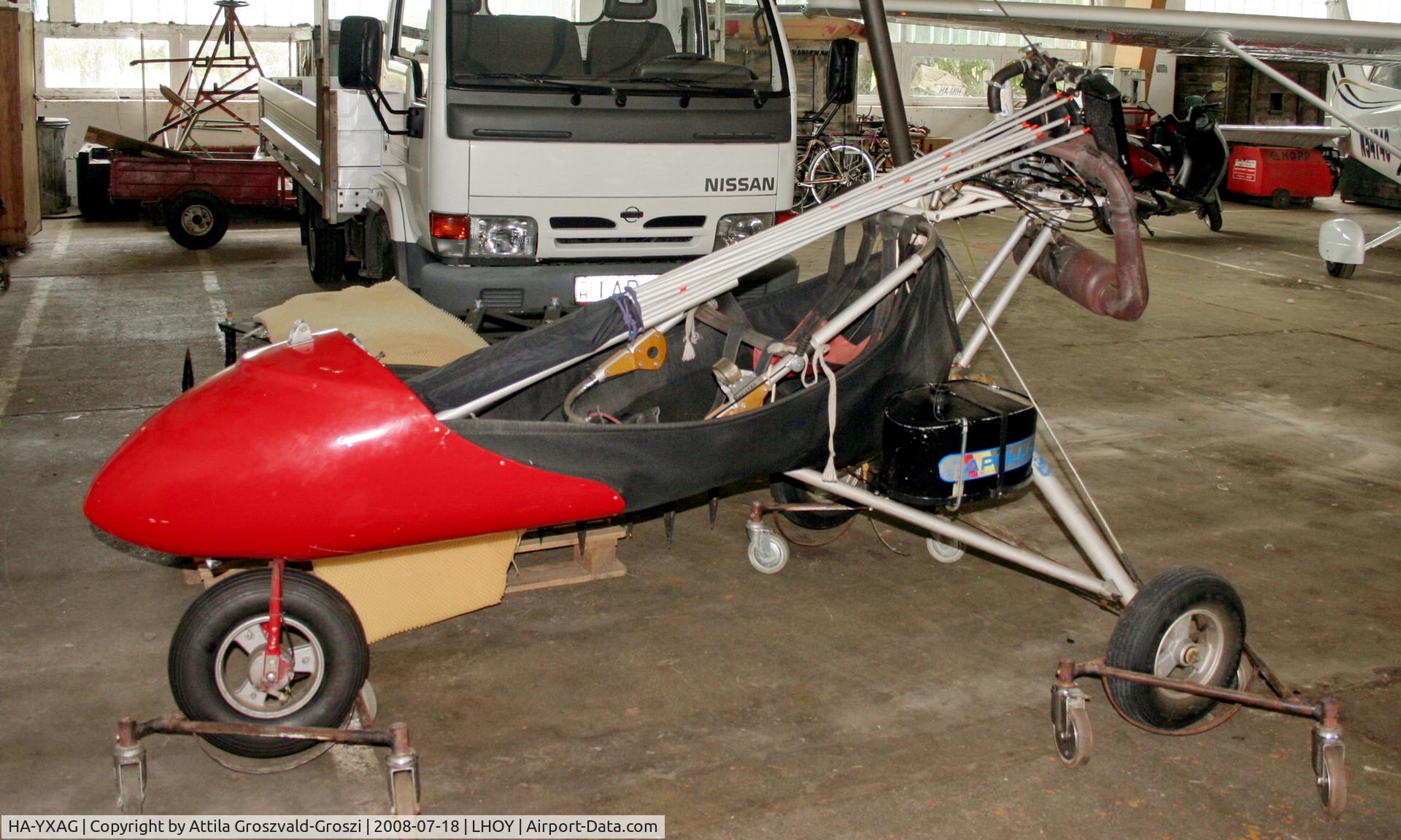 HA-YXAG, 1992 Halley Apollo CXM Racer GT C/N MZ 53/92, LHOY - Öcsény Airport, Hungary