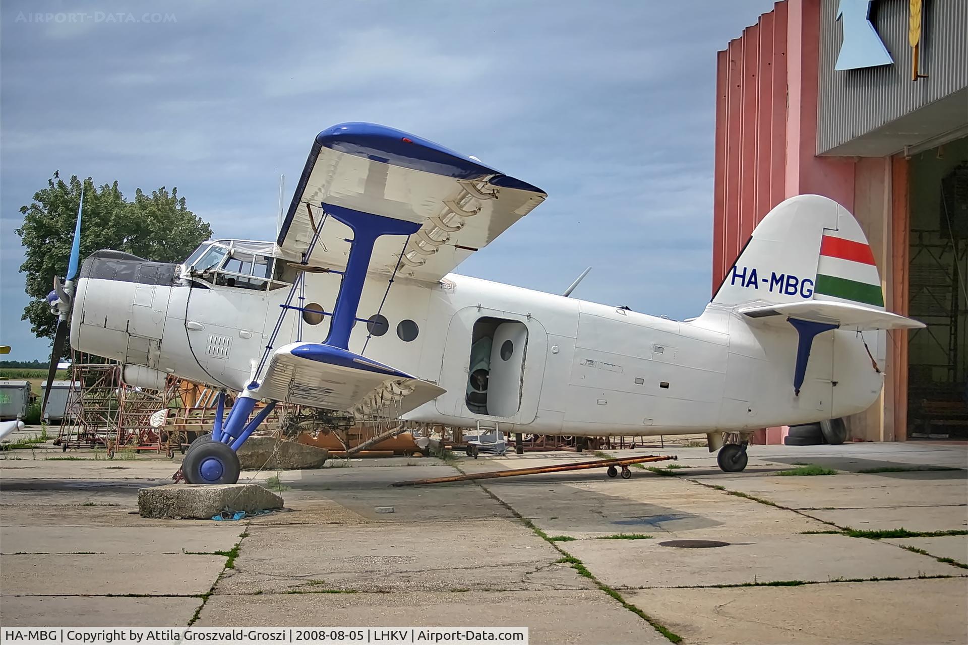HA-MBG, Antonov An-2R C/N 1G163-29, LHKV - Kaposújlak Airport, Hungary