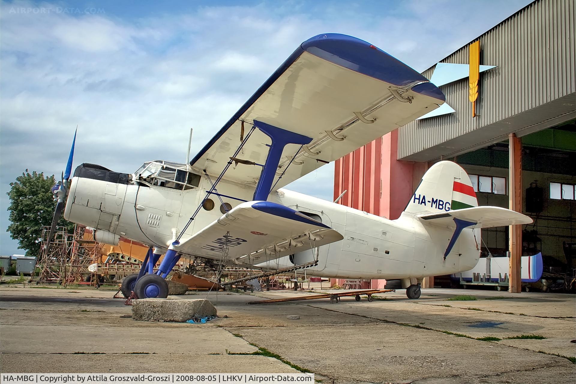 HA-MBG, Antonov An-2R C/N 1G163-29, LHKV - Kaposújlak Airport, Hungary