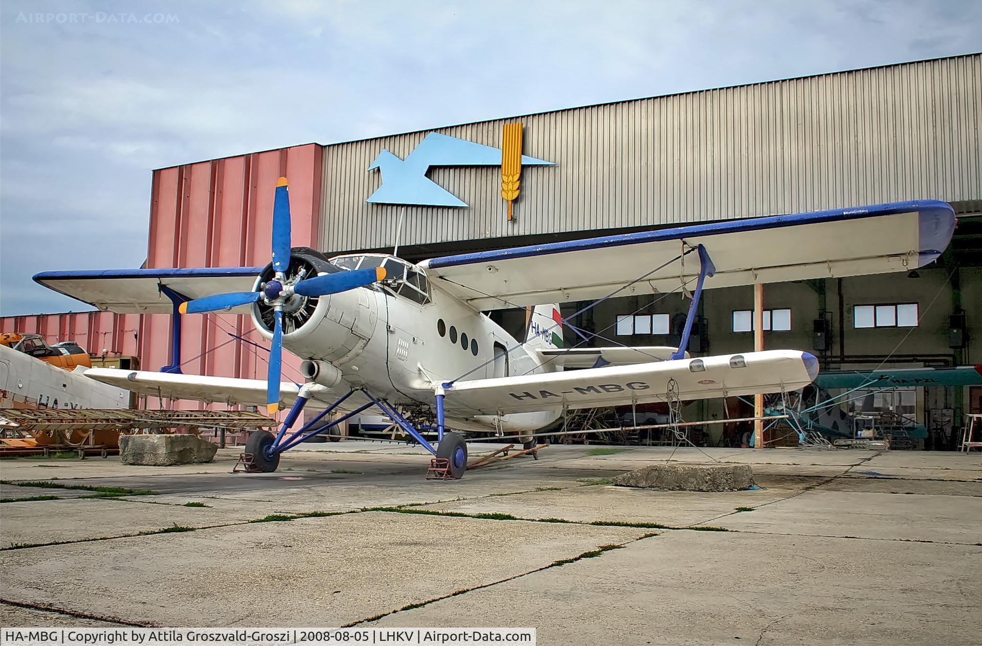 HA-MBG, Antonov An-2R C/N 1G163-29, LHKV - Kaposújlak Airport, Hungary