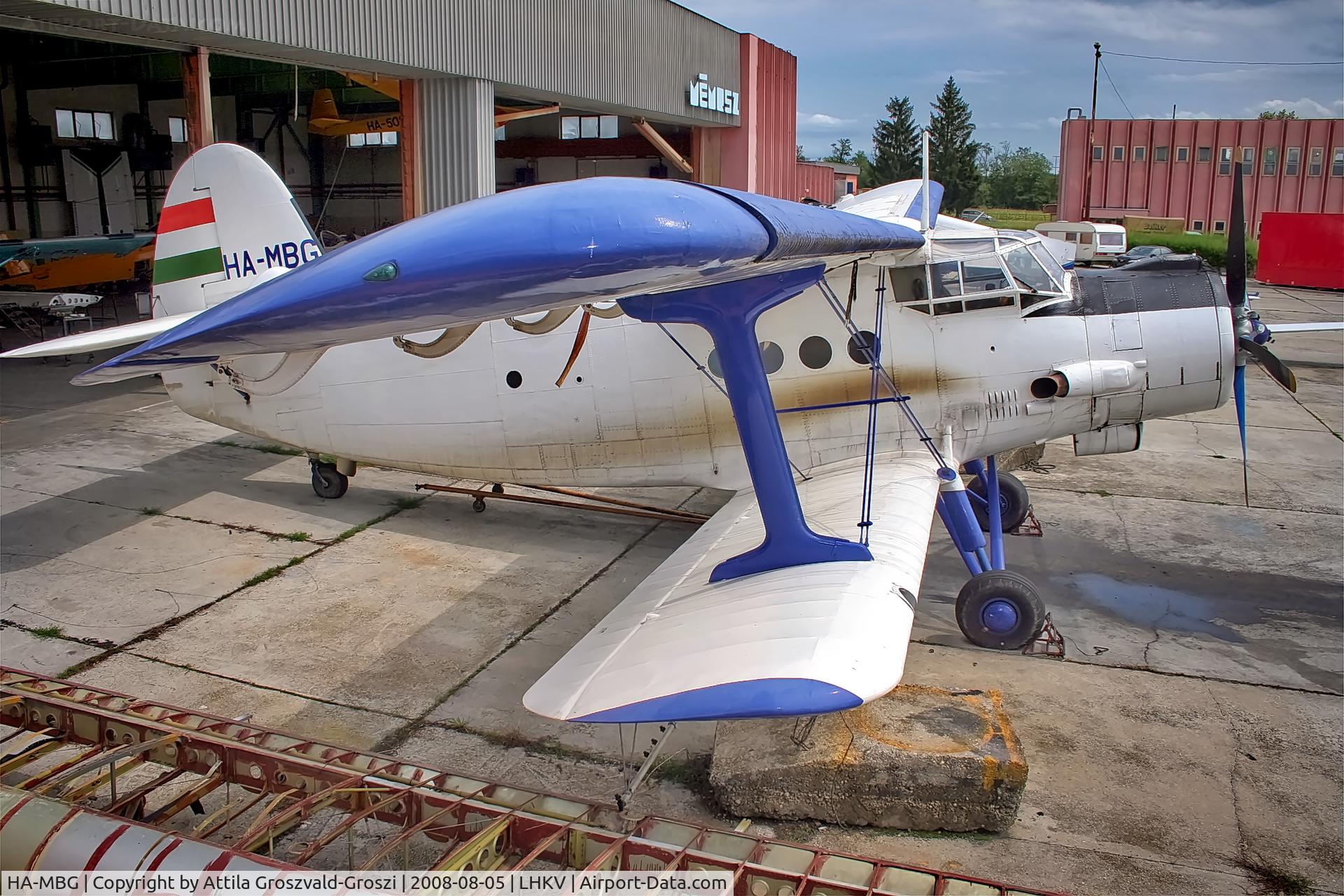 HA-MBG, Antonov An-2R C/N 1G163-29, LHKV - Kaposújlak Airport, Hungary