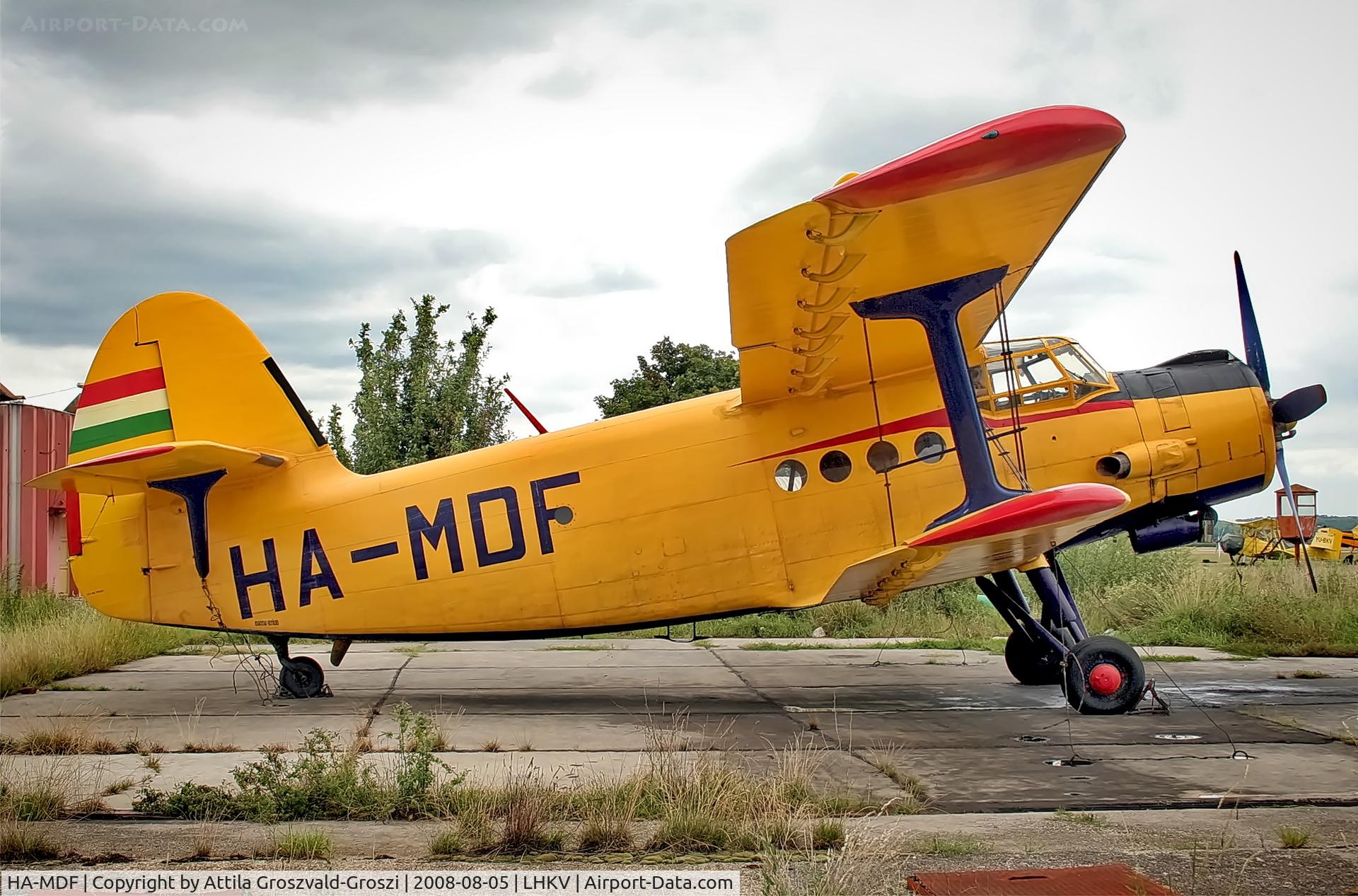HA-MDF, 1978 PZL-Mielec AN-2R C/N 1G181-37, LHKV - Kaposújlak Airport, Hungary