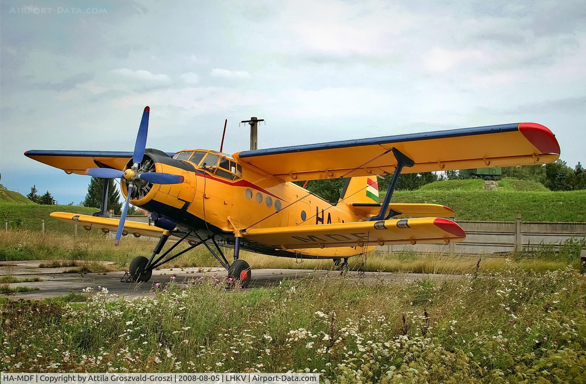 HA-MDF, 1978 PZL-Mielec AN-2R C/N 1G181-37, LHKV - Kaposújlak Airport, Hungary