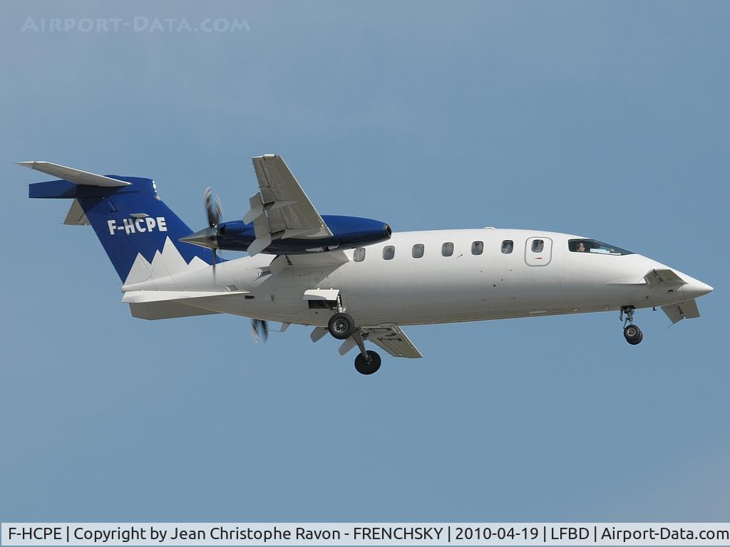 F-HCPE, 2008 Piaggio P-180 Avanti II C/N 1144, Pan Européenne Air Service