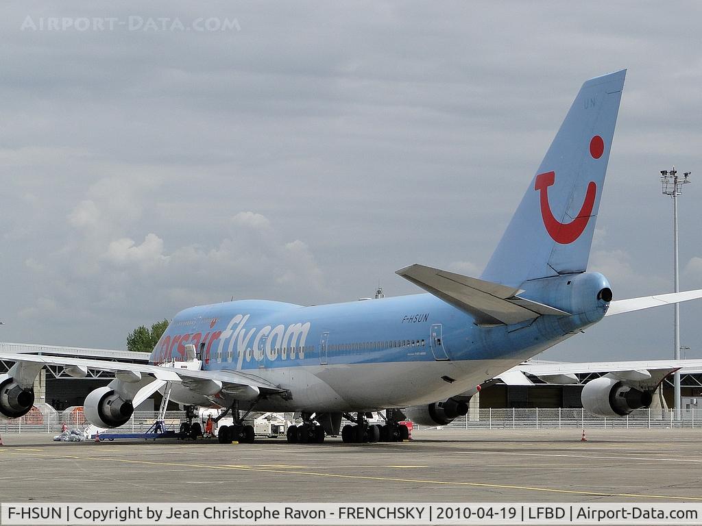 F-HSUN, 1993 Boeing 747-422 C/N 26880, Corsair, dd 06/2005, lrf 03/06/2020 SS927 PTP-ORY PWFU 31 Mar 2020 to EGBP for scrapping 06/09/2020. After , ferried to MZJ 08/12/2020, stored MZJ, under parting out.