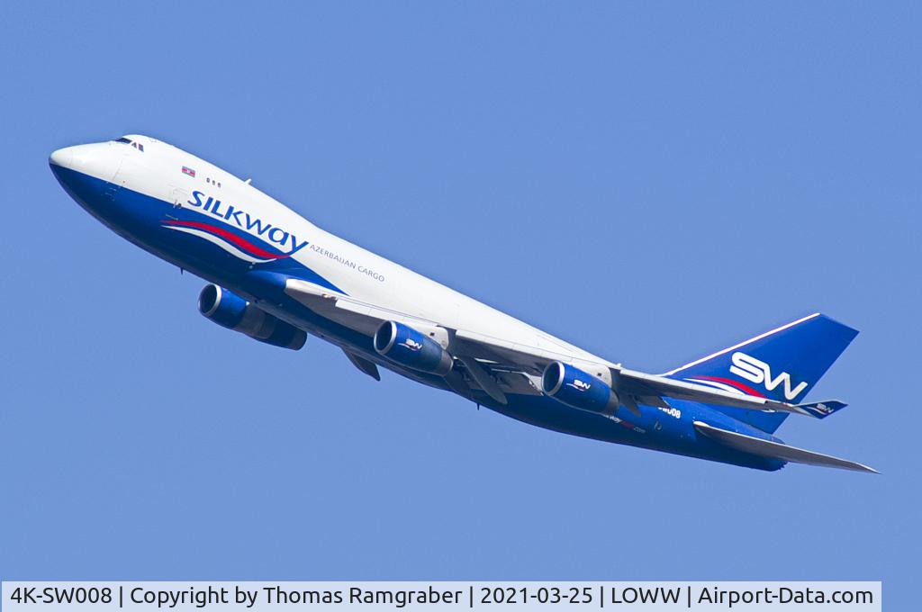4K-SW008, 1999 Boeing 747-4R7F/SCD C/N 29732, Silk Way West Airlines Boeing 747-400F