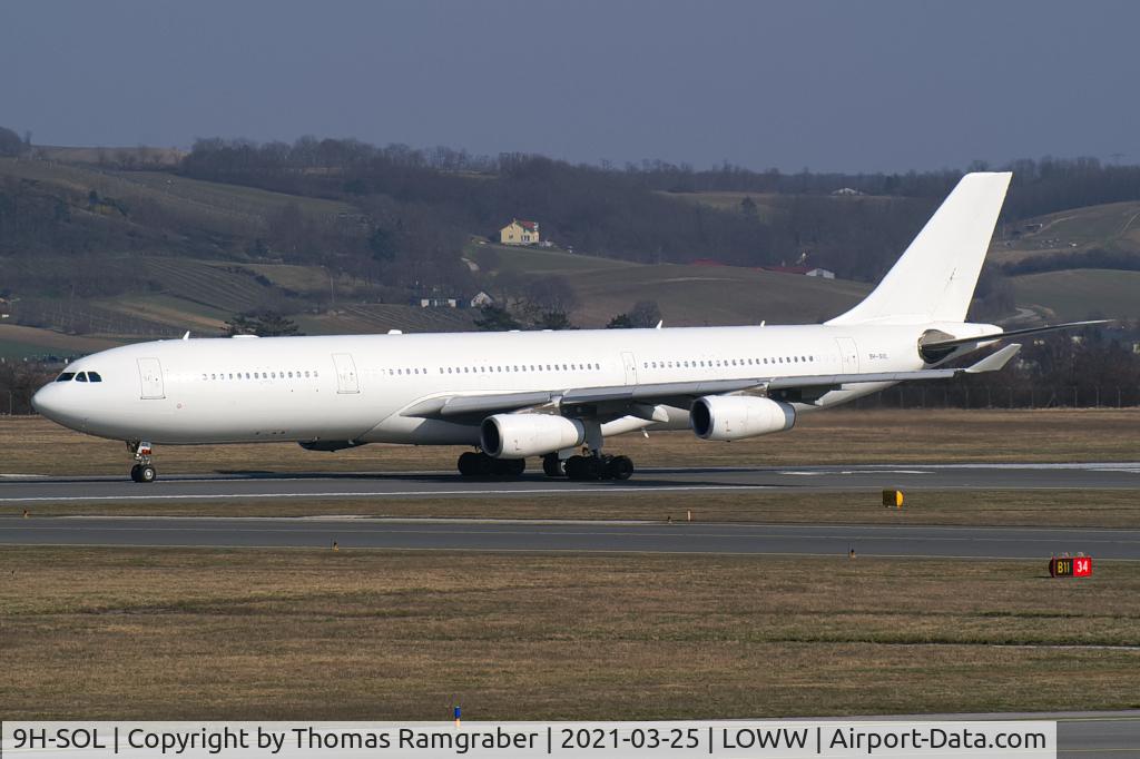 9H-SOL, 2003 Airbus A340-313 C/N 483, HiFly Malta Airbus A340-300