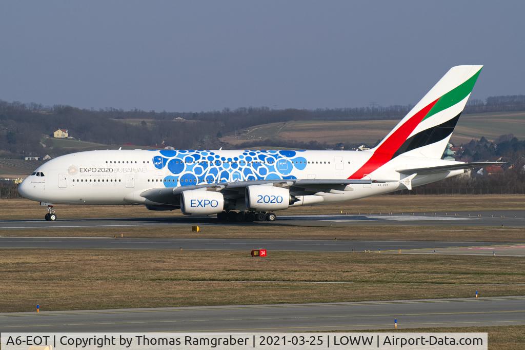 A6-EOT, 2015 Airbus A380-861 C/N 204, Emirates Airbus A380