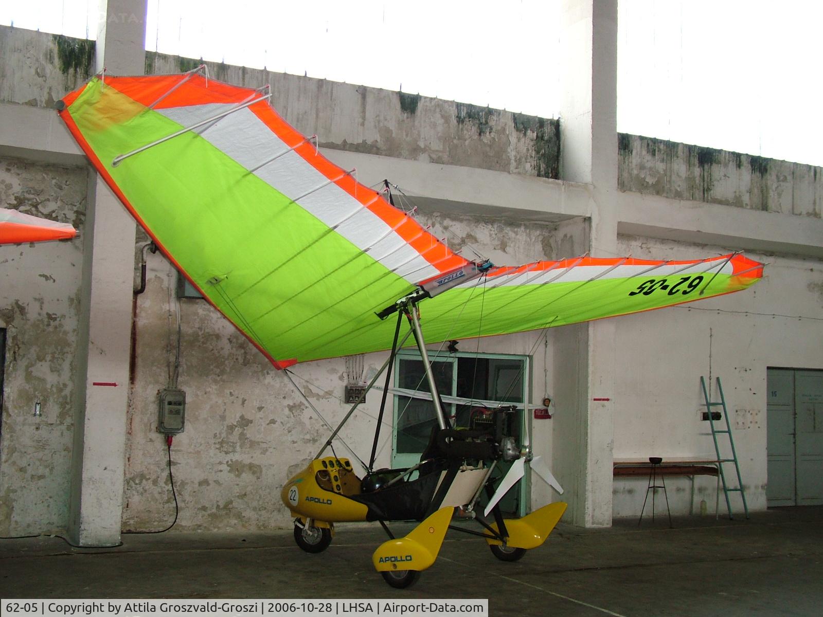 62-05, 1997 Halley Apollo C-17TN Racer GT C/N 010604/051897, LHSA - Szentkirályszabadja Airport, Hungary