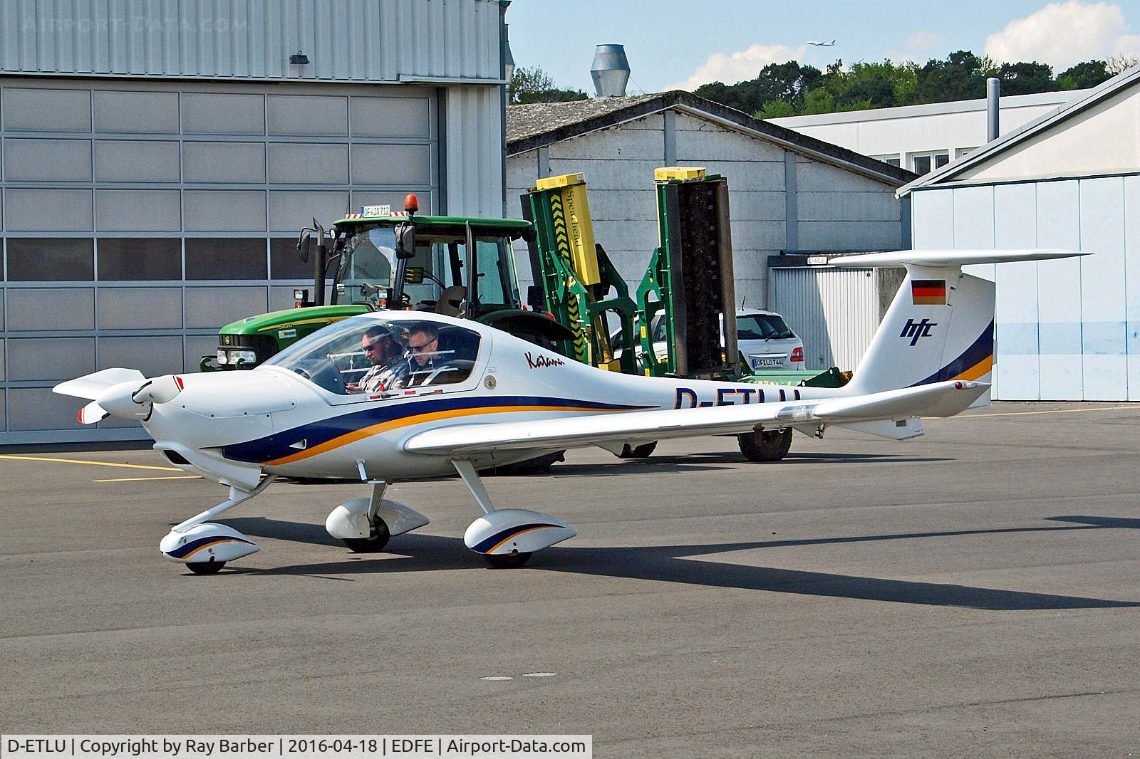 D-ETLU, Diamond DA-20-100 Katana 100 C/N 10292, D-ETLU   Diamond DA.20-A1 Katana [10292] Egelsbach~D 18/04/2016