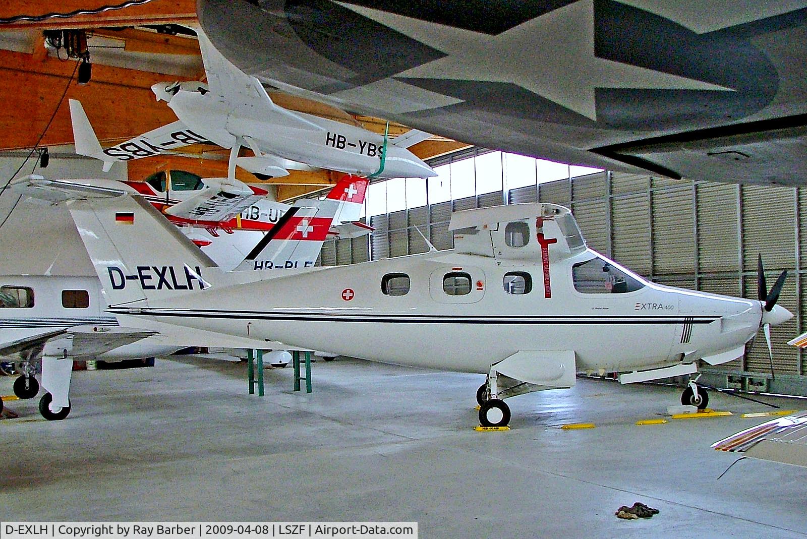 D-EXLH, 2000 Extra EA-400 C/N 06, D-EXLH   Extra EA.400 [06] Birrfeld~HB 08/04/2009