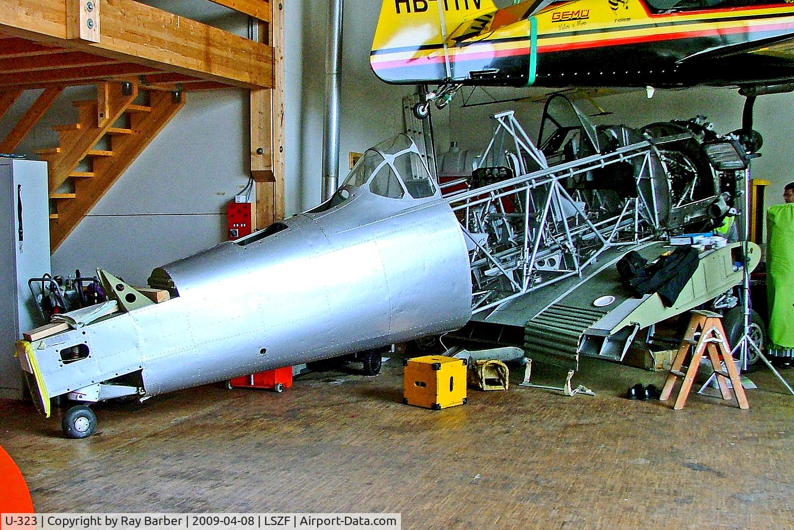 U-323, 1942 Noorduyn AT-16 Harvard IIB C/N 14-201, U-323   Noorduyn AT-16ND Harvard IIb [14-201] (Ex Swiss Air Force) Birrfeld~HB 08/04/2009