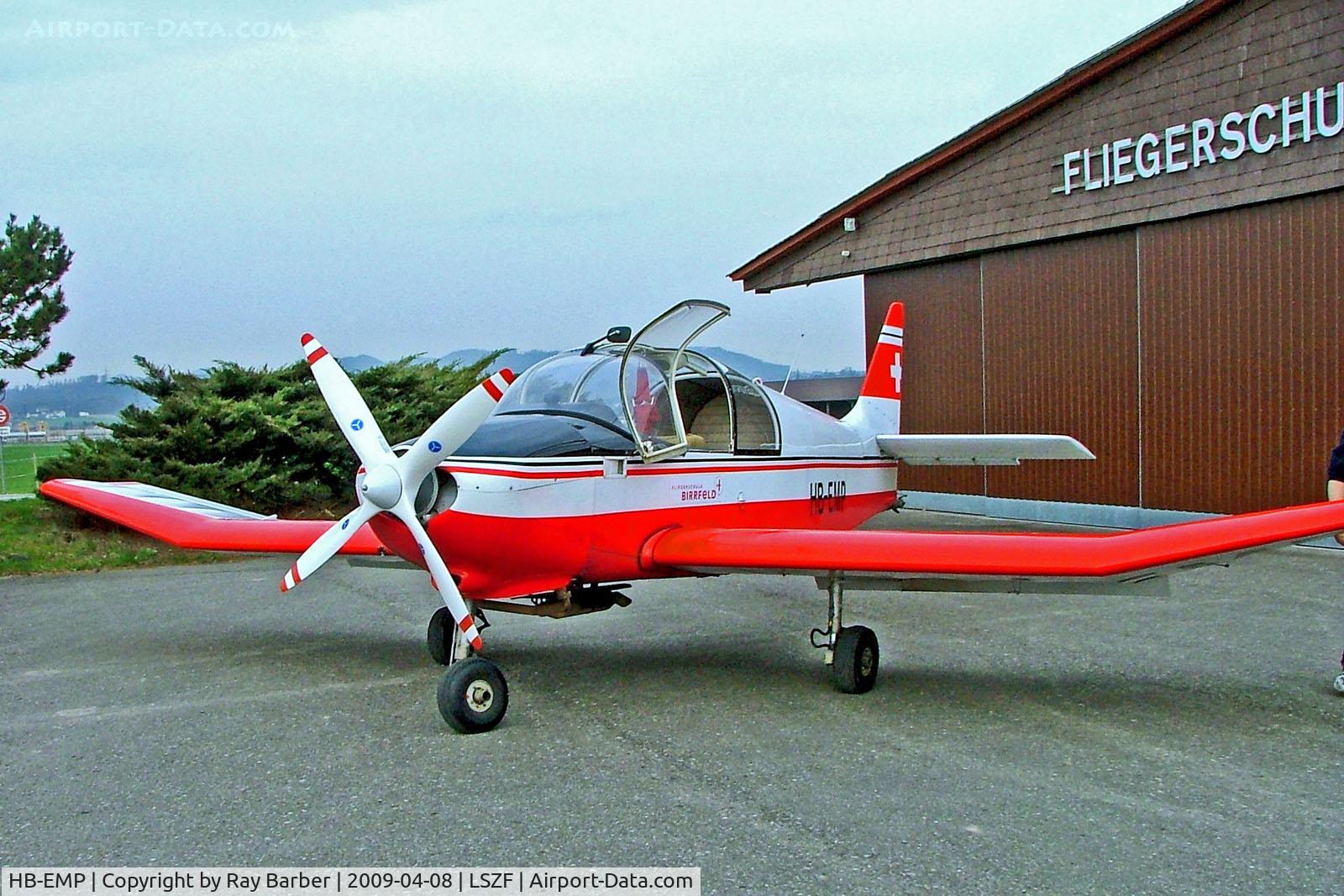 HB-EMP, 1971 Robin DR-300-180R C/N 550, HB-EMP   Robin DR.300-180R Remorqueur [550] (Fliegerschule Birrfeld AG) Birrfeld~HB 08/04/2009