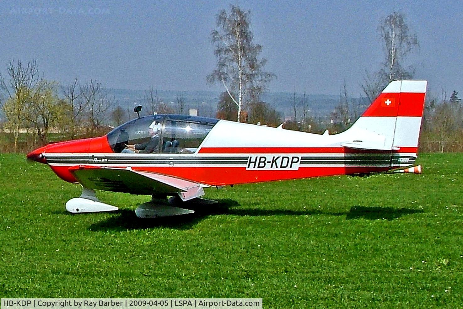 HB-KDP, Robin DR-400-200R Remo 200 C/N 2190, HB-KDP   Robin DR.400-200R Remo 200 [2190] Amlikon~HB 05/04/2009