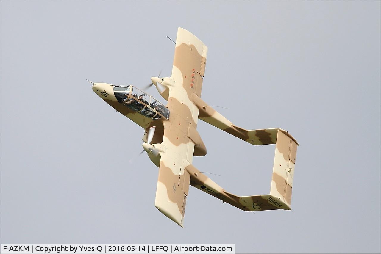 F-AZKM, 1971 North American OV-10B Bronco C/N 338-9 (305-65), North American OV-10B Bronco, On display, La Ferté-Alais (LFFQ) air show 2016