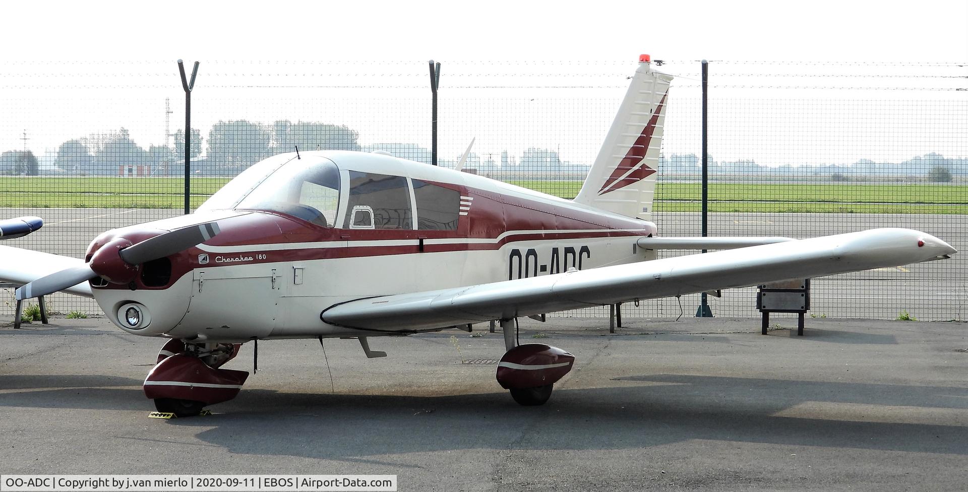 OO-ADC, 1964 Piper PA-28-180 Cherokee C/N 28-1638, Oostende