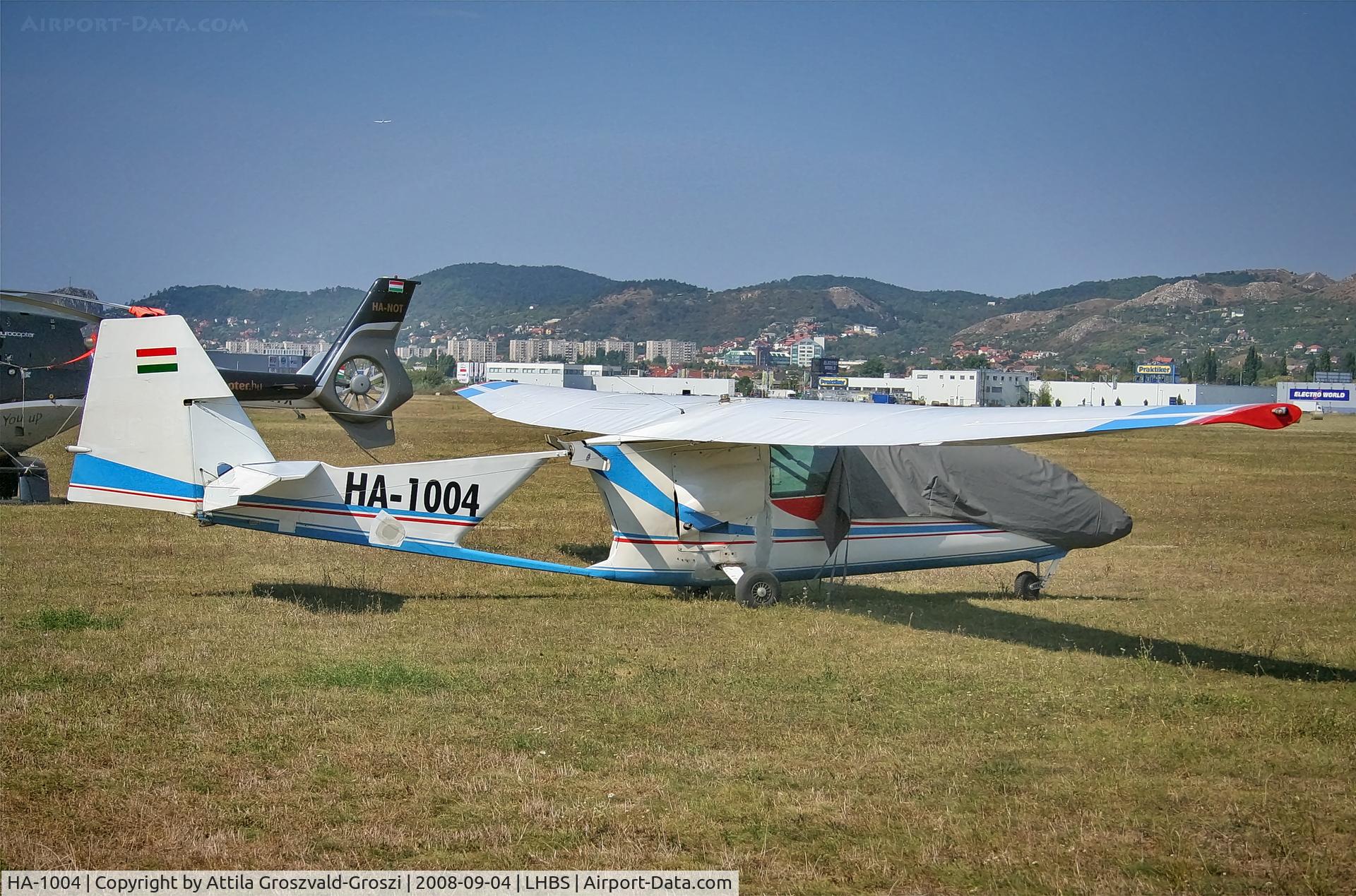 HA-1004, 1977 Brditschka HB-21 Movit C/N 21008, LHBS - Budaörs Airport, Hungary