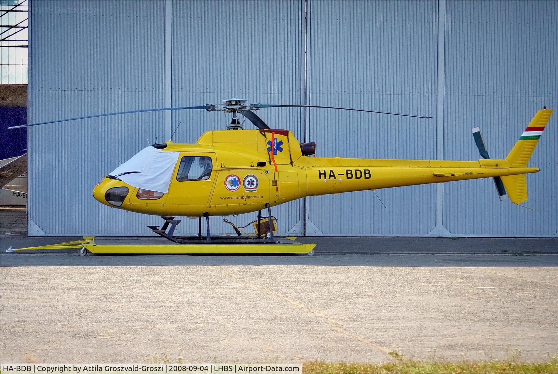 HA-BDB, 1992 Aérospatiale AS-350B Ecureuil C/N 2607, LHBS - Budaörs Airport, Hungary