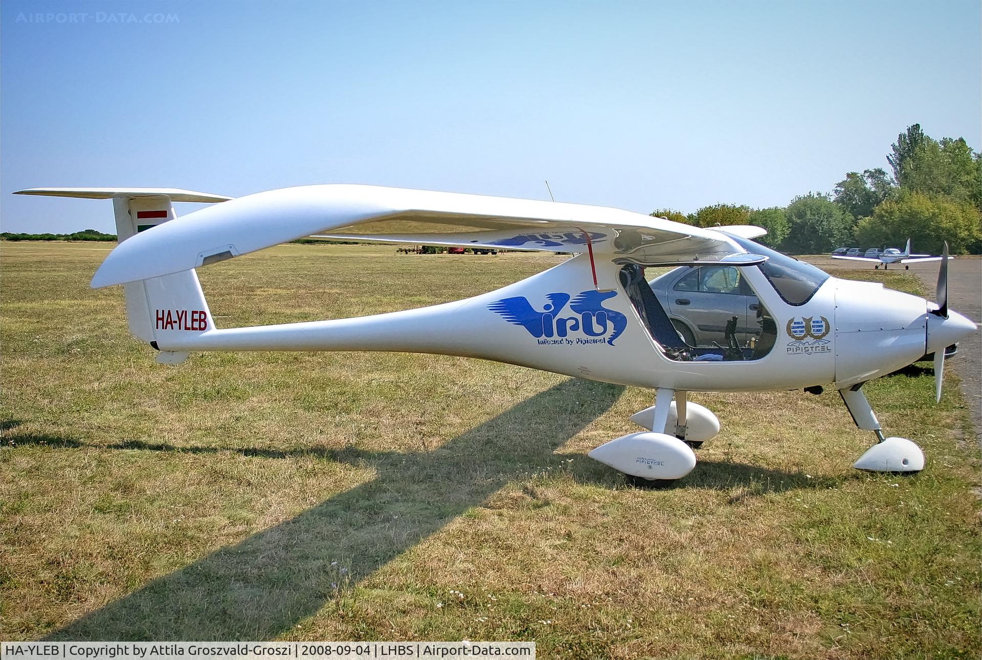 HA-YLEB, Pipistrel Virus 912 C/N 240V9120807, LHBS - Budaörs Airport, Hungary