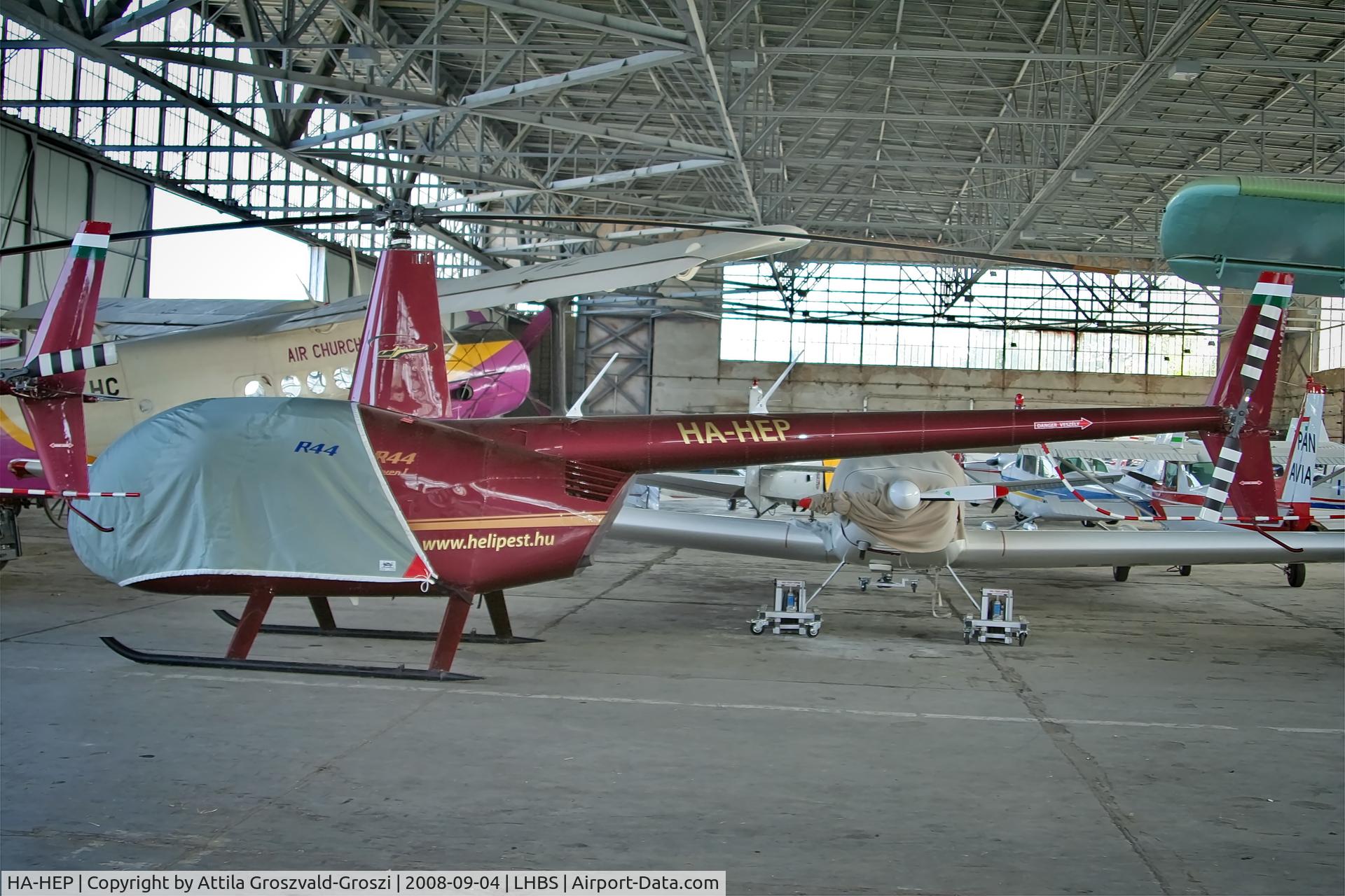 HA-HEP, Robinson R44 C/N 1633, LHBS - Budaörs Airport, Hungary