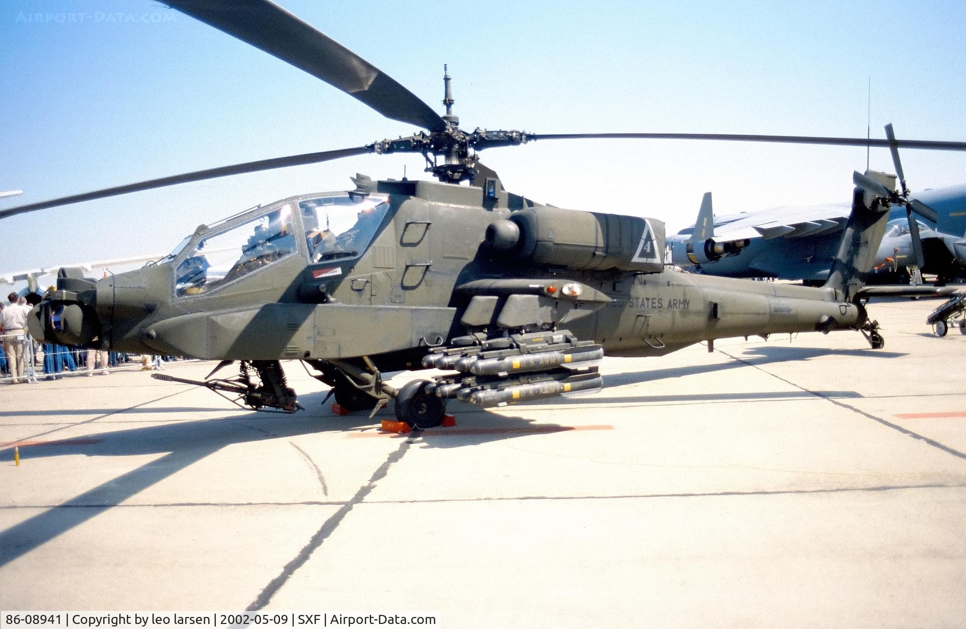 86-08941, 1986 McDonnell Douglas AH-64A Apache C/N PV 311, Berlin ILA 9.5.2002