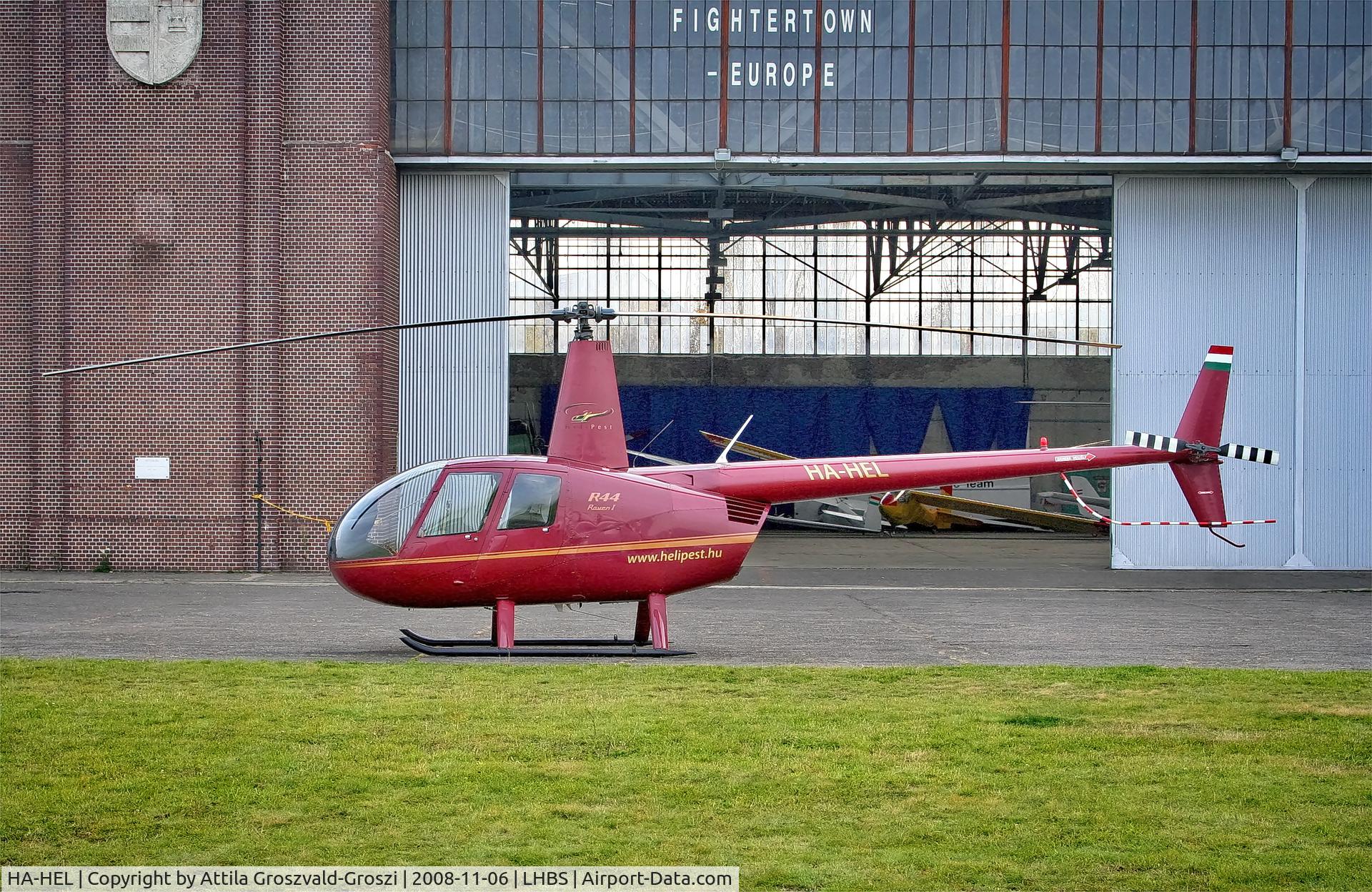 HA-HEL, 2003 Robinson R44 C/N 1343, LHBS - Budaörs Airport, Hungary