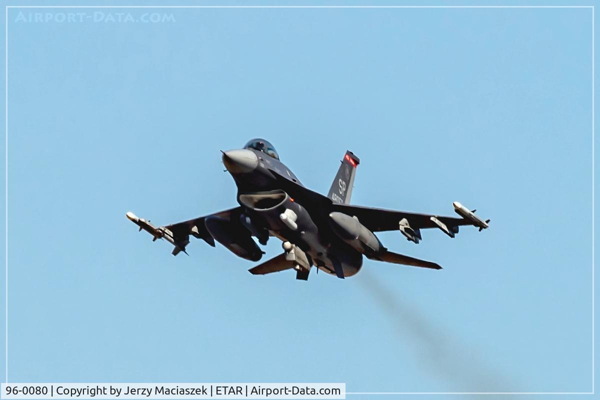 96-0080, 1996 Lockheed Martin F-16C Fighting Falcon C/N CC-202, 1996 Lockheed Martin F-16C Fighting Falcon, c/n: CC-202