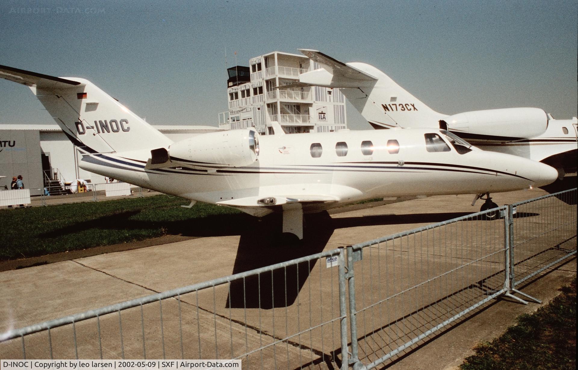 D-INOC, 2001 Cessna 525 CitationJet CJ1 C/N 525-0477, Berlin ILA 9.5.2002