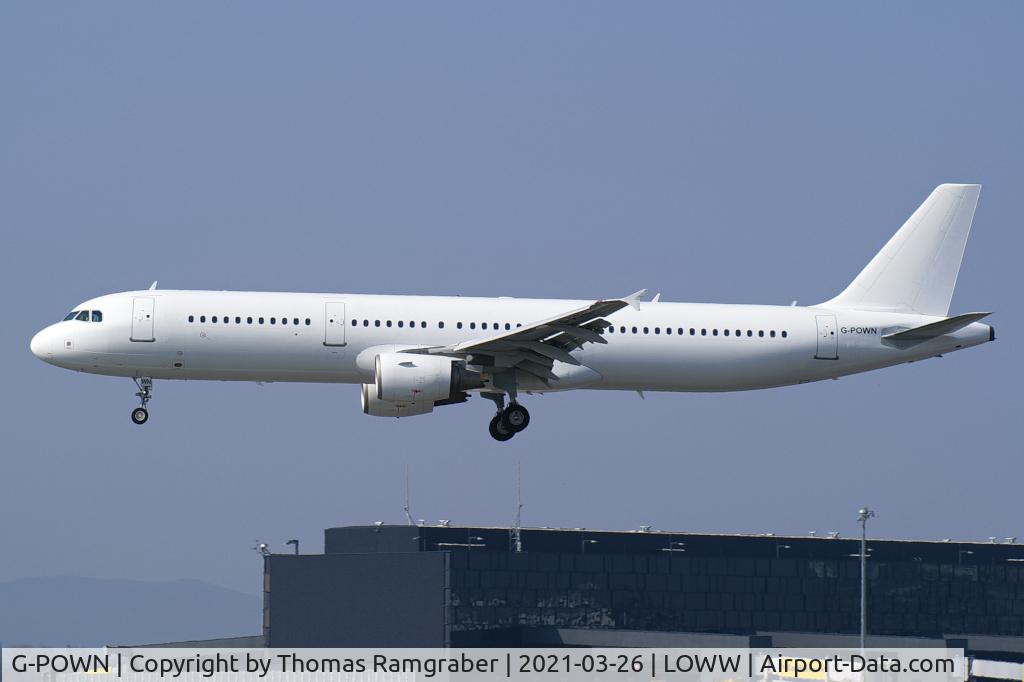 G-POWN, 2009 Airbus A321-211 C/N 3830, Titan Airways Airbus A321