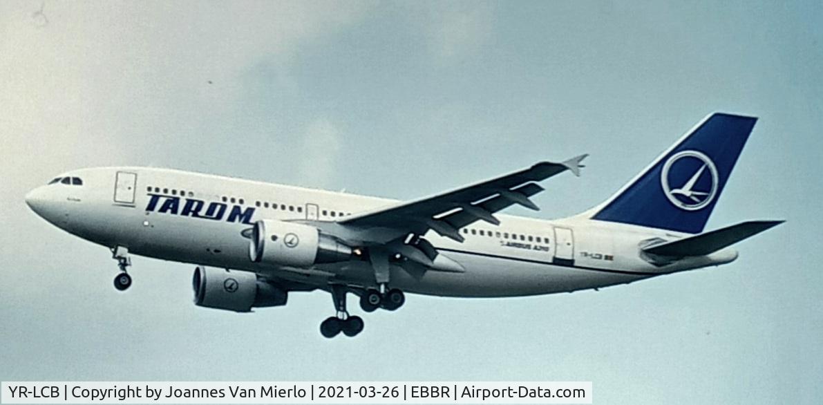 YR-LCB, 1992 Airbus A310-322 C/N 644, scan from slide