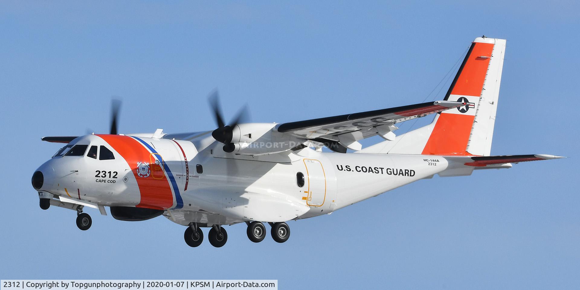 2312, 2010 Airtech HC-144A Ocean Sentry C/N 2312, US Coast Guard Ocean Century based out of Cape Cod MA