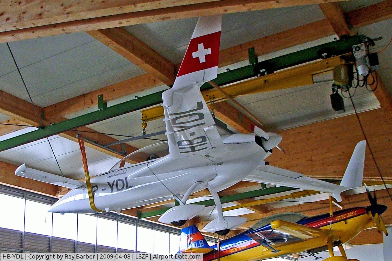 HB-YDL, 1989 Rutan VariEze C/N 2115, HB-YDL   Rutan VariEze [2115] Birrfeld~HB 08/04/2009