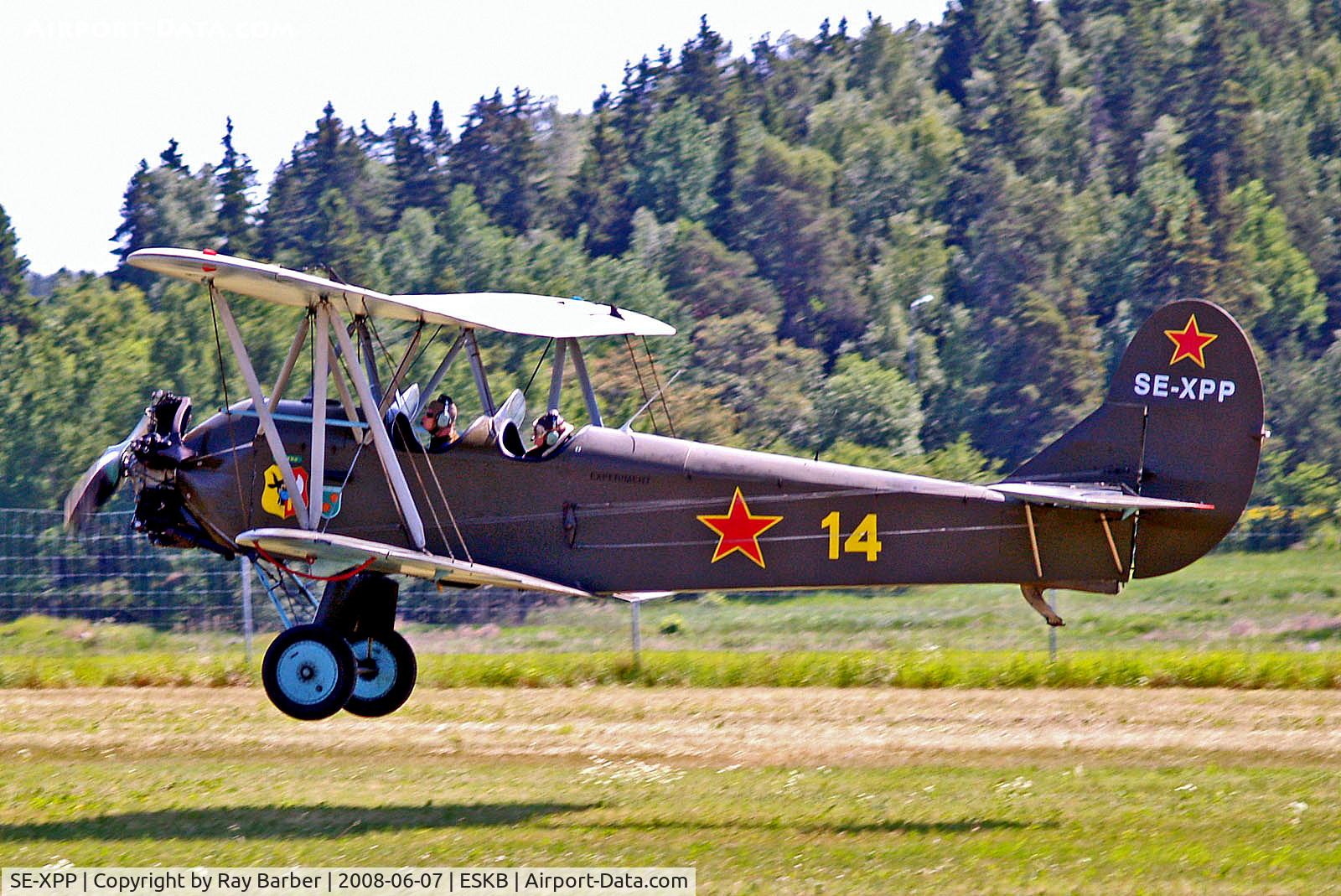 SE-XPP, PZL-Okecie CSS-13 (Polikarpov Po-2) C/N 0430-964, SE-XPP   Polikarpov Po-2 / CSS13 [0430-964] Stockholm-Barkarby~SE 07/06/2008